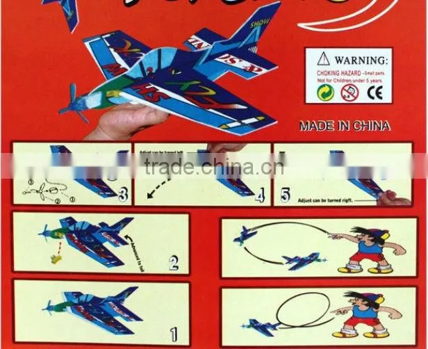 2015 Hot sale new design foam magic toy plane