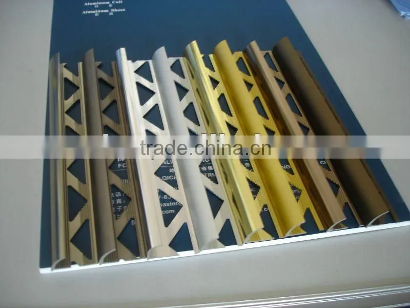 Aluminium profile trim metal tile trim cheap