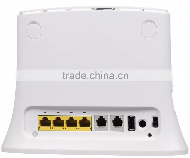 ZTE MF283 LTE/4G Wireless Wi-Fi Router Hotspot- 100 Mbps White