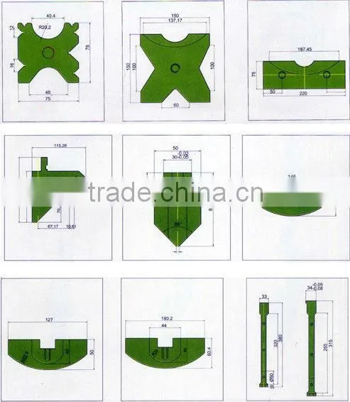 Gimec Punch and Die Tools,Amada Press brake mould