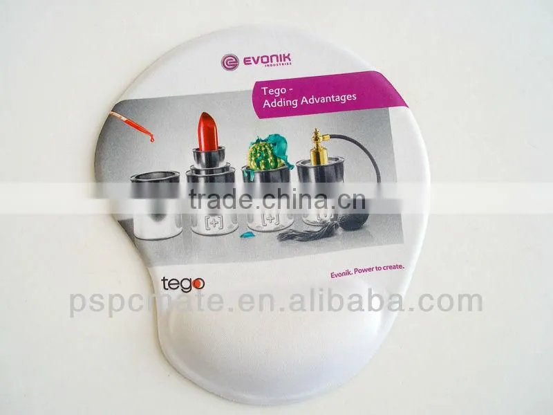 mouse pad with wrist/arm support as gift item 2013