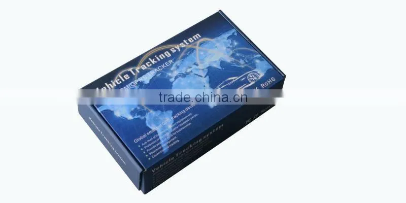 2 sim card tracking system for Vehicle with sos button and free tracking sever