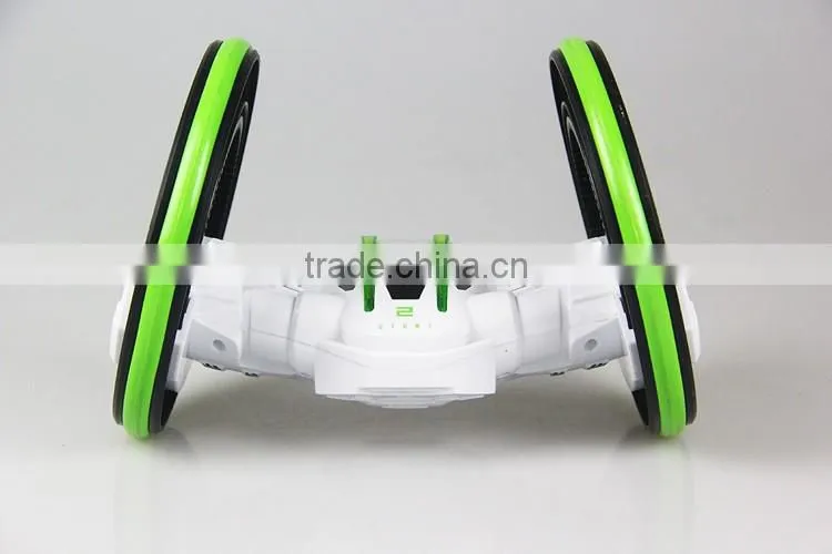 Double-wheel rc stunt toy car 360 degrees,4.8V remote control toys
