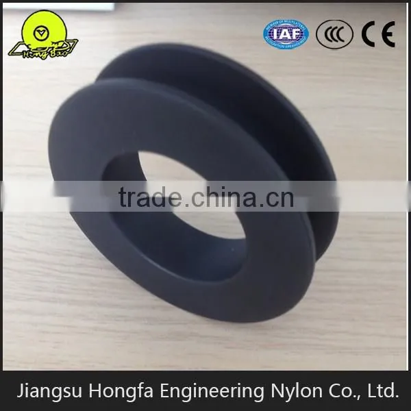 high quality nylon plastic rope pulley crane pulley wheel