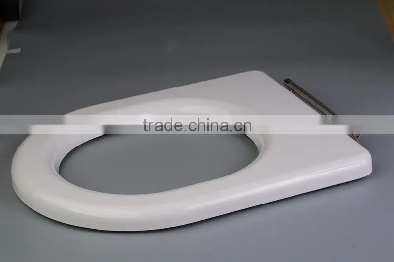 Stainless steel hinge duroplast toilet seat ring only wihout lid for disabled
