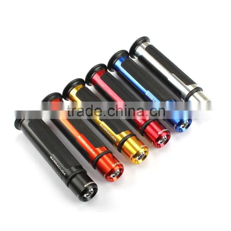 Soto Racing - Universal BARRACUDA 7/8'' 22mm CNC aluminum Motorcycle Handle bar CAPS / Handlebar Grips