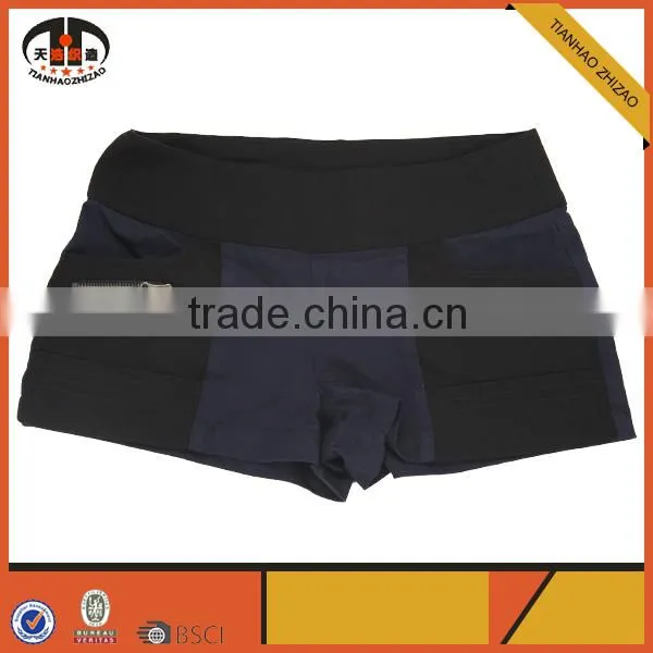 Cheap Summer Casual Women Short Pants with Elastic Waist
