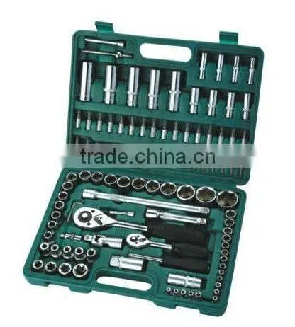 High quality carbon steel material heated 46pcs(1/4'') socket wrench set
