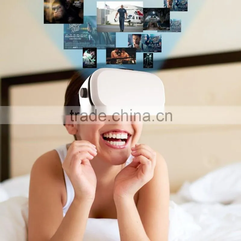 Larger image 3D VR box virtual glasses suitable for mobile phone 3D movies games 3D vr glasses