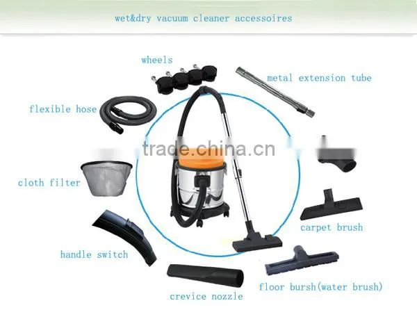 Electrical good Carpet Wet And Dry Vacuum Cleaner CE GS With Metal Body 1000w 230v Drum Vacuum With Bag Made In China