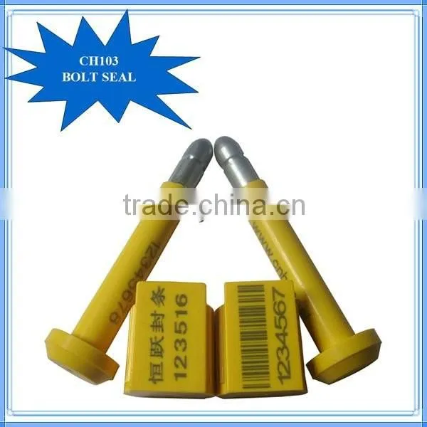 CH103 single use tamper evident container seal