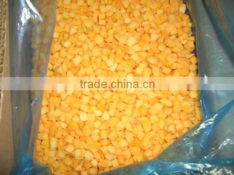 IQF diced peaches