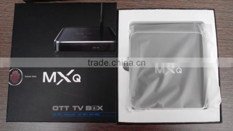 802.11B/G/N wifi bluetooth4.0 Amlogic S805 Quad core Mali 450 kodi 14.1 Android4.4 best ott tv box 2014 best selling tv box