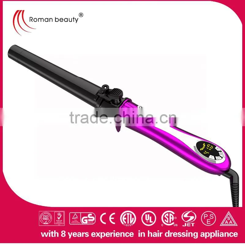 PROFESSIONAL ARGON LCD AUTOMATIC ROTATING HAIR CURLER