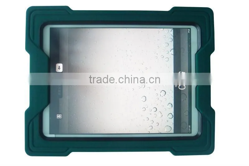 New Product PC+Silicone Case design for ipad