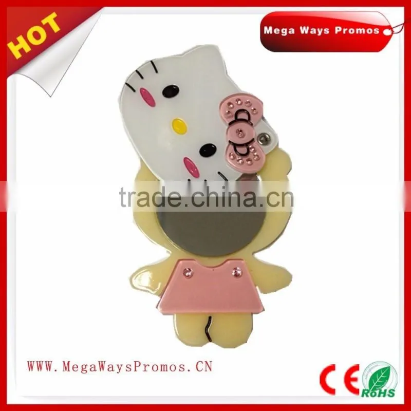 new hello kitty acrylic material mini makeup mirror