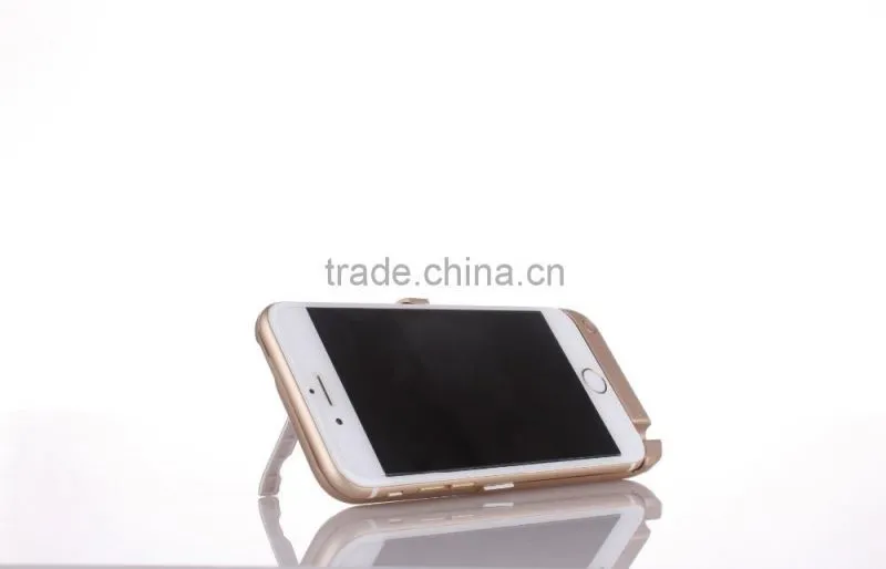2016 New Arrival External Battery Case for iPhone 6s/6plus , For iPhone Power Bank Case 5800mAh Li-Polymer Battery Factory