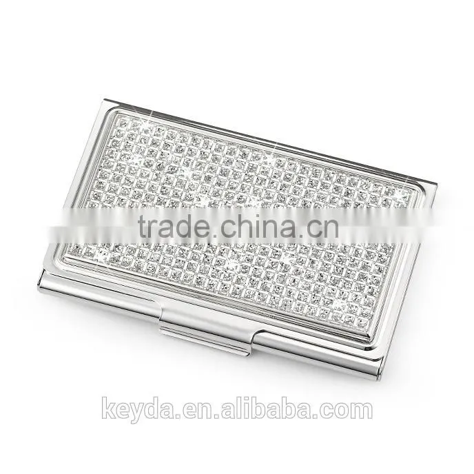 quality metal name card case / aluminium business name card holder/business card holder