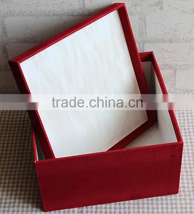 Elegant paper flower gift box, flower box for wholesale