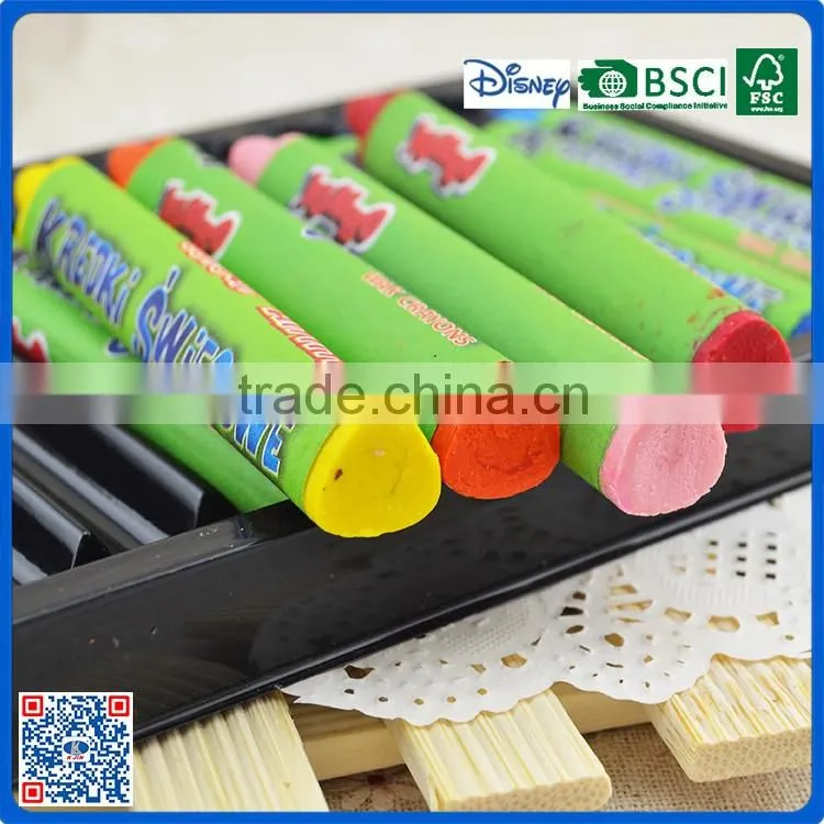 Custom artist professional drawing wax multi color crayon colors for school kids
