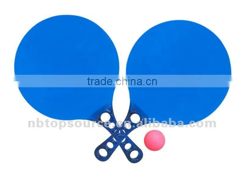 Hot Sale Mini Cheap Portable Wooden School Kids Tennis Game Cartoon Beach Racket Set with Ball for promotion