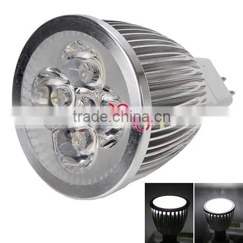 GU5.3 MR16 5x1W 12V 500LM 6000k White Light LED Sport Light