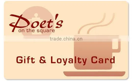Contactless smart Loyalty Cards