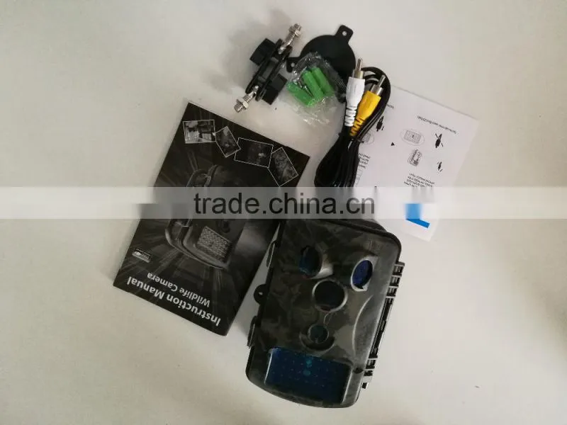 Waterproof 1080P Full HD 120 degrees Wild Hunting Trail Camera bulit-in 42pcs IR 850nm/940nm LED for 20m night time vision