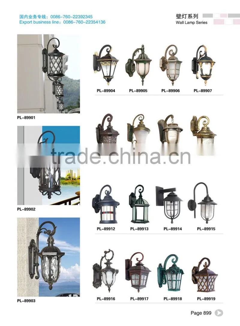 Aluminium die casting wall lamp/BD-45501