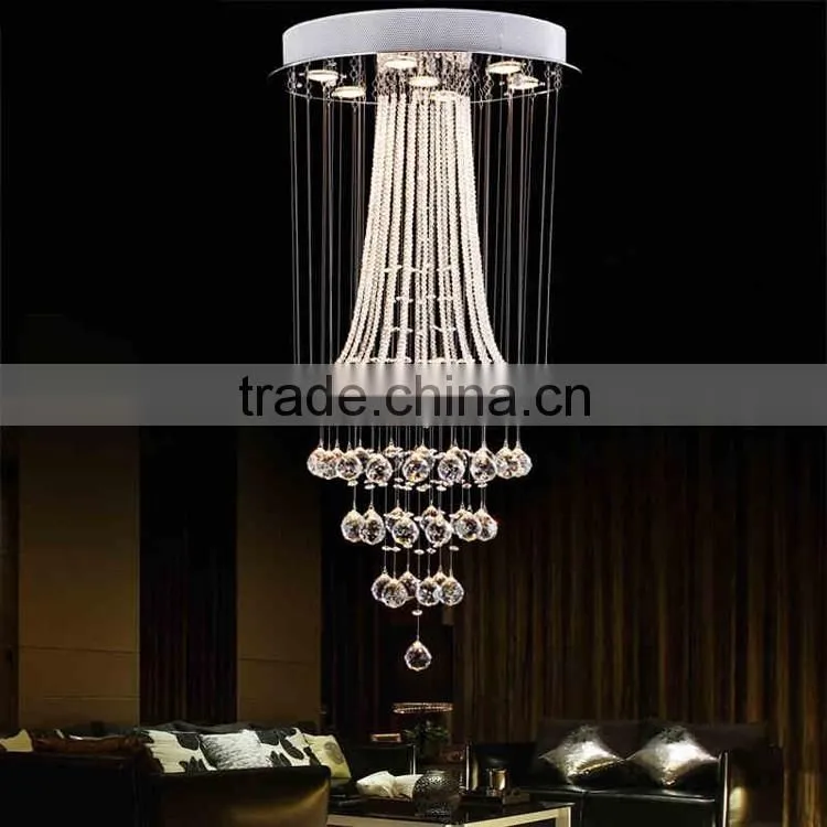 Eyptian Crystal Raindrop Ceiling Chandelier Lighting Modern 92040