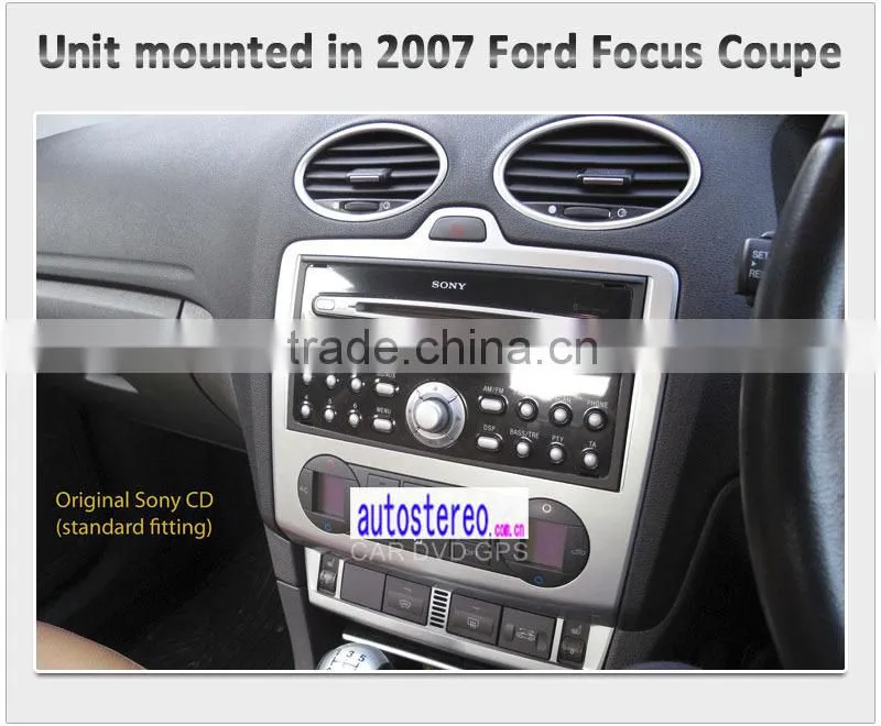 7 inch Car Stereo for FordFocus S-max Galaxy Transit Car GPS Navigation Autoradio car DVD Player