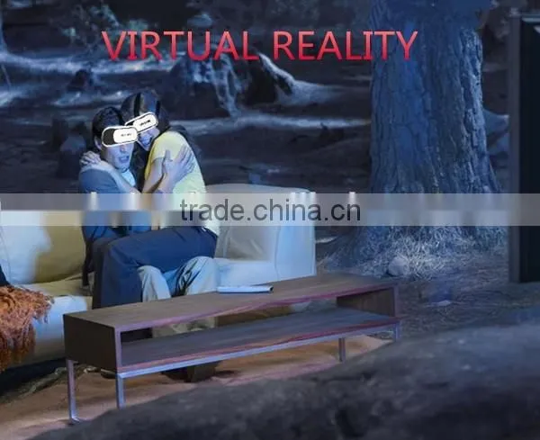best selling premium type and polarized vr box 2.0 3d vr glasses virtual reality for any cell phone