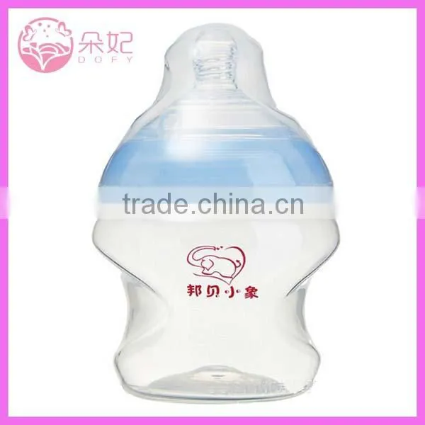 2015 hot selling item glass baby bottle silicone sleeve