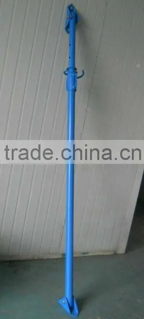 red painted used in construction/scaffolding shoring post props jack and pull push scaffolding props