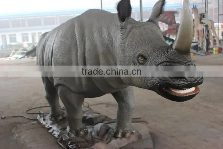 Exhibition life size animal model animatronics model