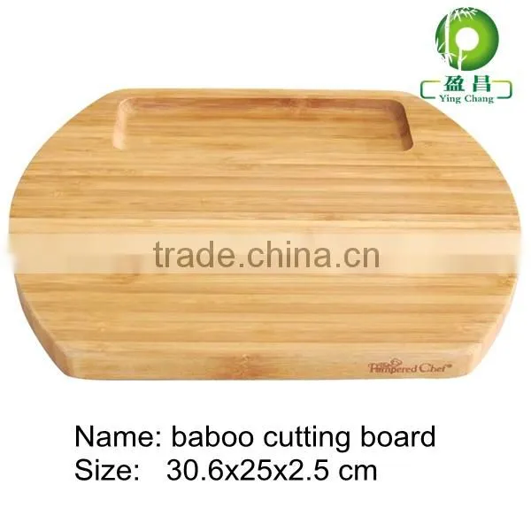 round bamboo sushi and snack tray