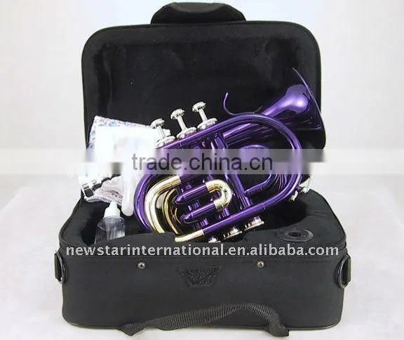Colorful Pocket trumpet HPL-904C