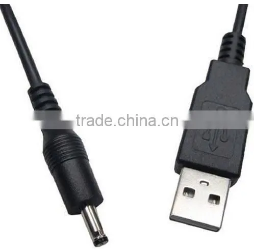 USB 2.0 to DC 3.5mm Barrel Connector Jack Power Cable 5v