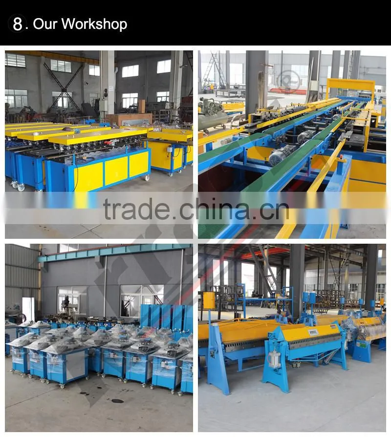 Competitive price hvac duct making machine