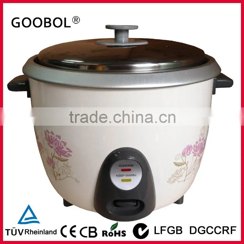 2.8L Small Drum Rice Cooker With Orange Color Shell