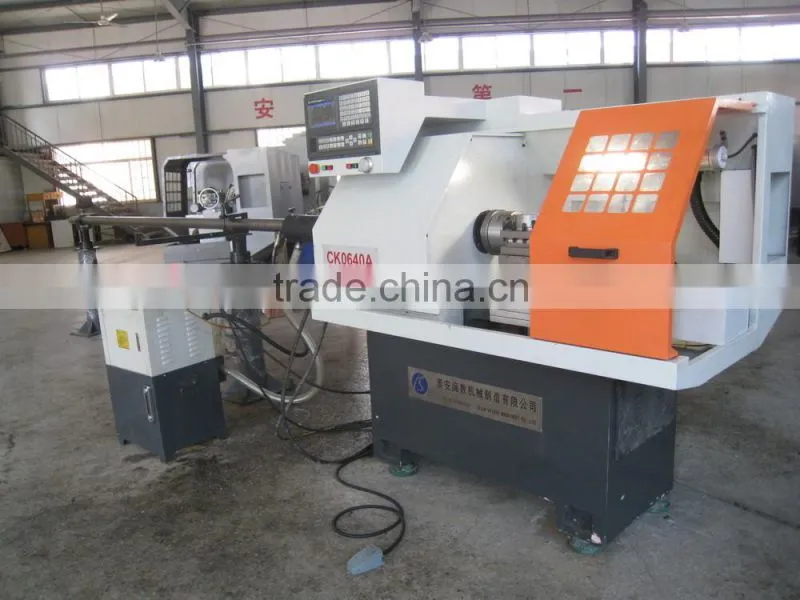 MINI CNC LATHE MACHINE WITH AUTO FEEDER SYSTEM CK0640A Model