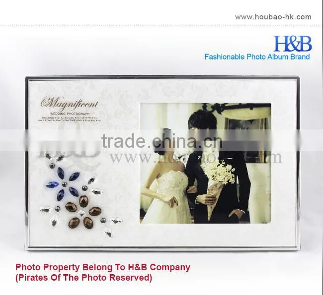 8*12 Inch Curved Acrylic Photo Frame For Wedding