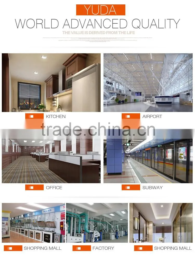 PC Diffuser Pendant Shop LED Linear Light for Commercial Area