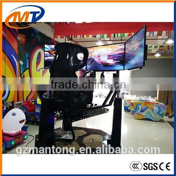 2016 Hot Selling 3 Screens Around the Road Arcade Games Car Racing Game Machine with thrilling games