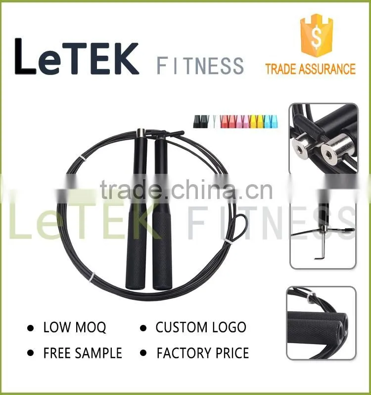 High Quality Adjustable Steel Rope Aluminum Jump Rope