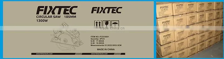 FIXTEC 1300W electric circular saw machine for wood