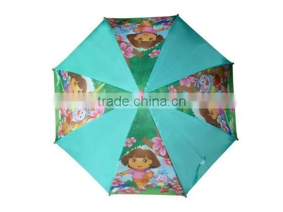 2016 Gift umbrella for kids with cartoon picture