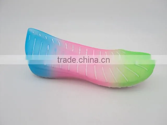 new styles gradient color woman's inject eva sandals