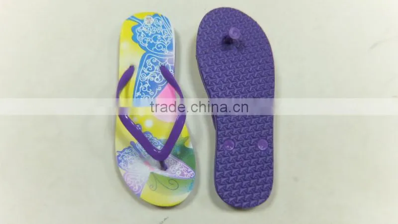 2016 new design women butterfly slipper slipper
