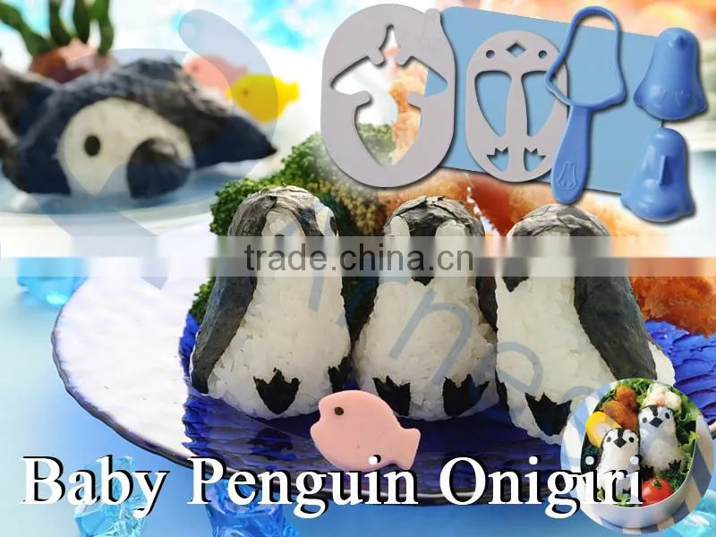 kitchenwares cookware utensils kids lunch obento box cooking tools panda rice ball onigiri molds japanese food nori punch 75924